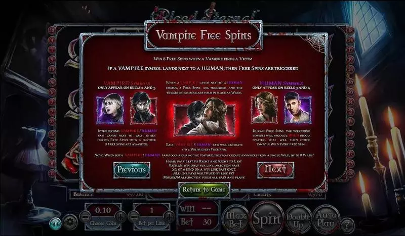 Blood Eternal Free Casino Slot  with, delFree Spins