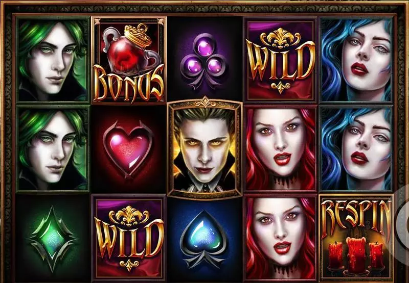 Blood Lust Free Casino Slot  with, delRe-Spin
