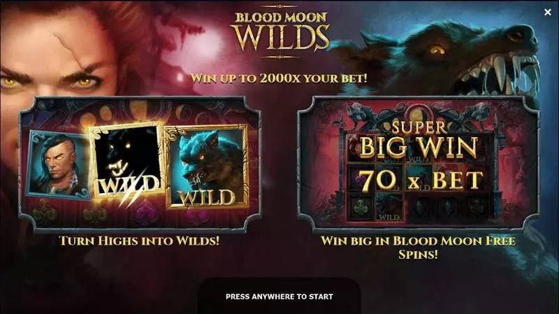 Blood Moon Wilds Free Casino Slot  with, delFree Spins