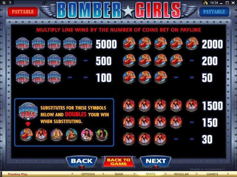 Bomber Girls Free Casino Slot  with, delFree Spins
