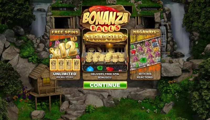 Bonanza Falls Free Casino Slot  with, delFree Spins