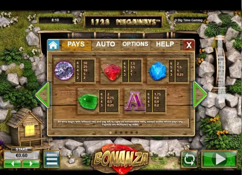 Bonanza Megaways Free Casino Slot  with, delFree Spins