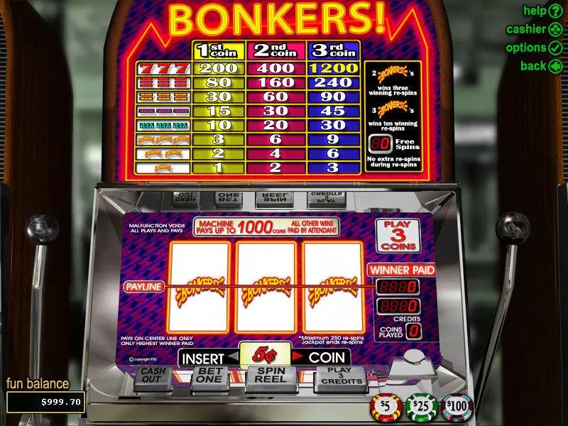 Bonkers Free Casino Slot  with, delFree Spins