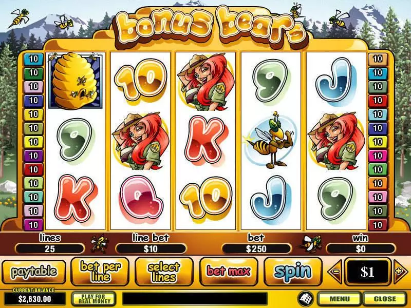 Bonus Bears Free Casino Slot  with, delFree Spins