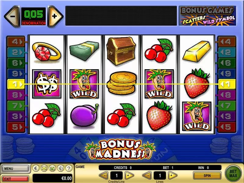 Bonus Madness Free Casino Slot  with, delSecond Screen Game
