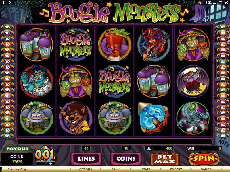 Boogie Monsters Free Casino Slot  with, delFree Spins