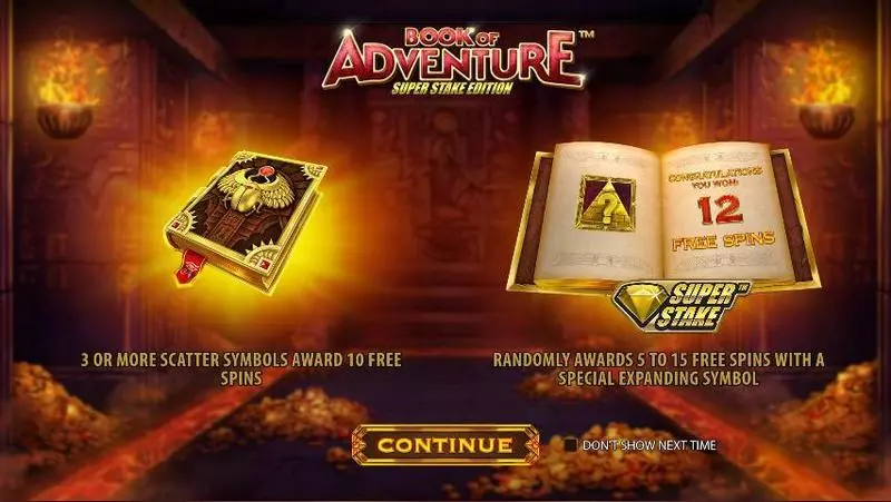 Book of Adventure: Super Stake Edition Free Casino Slot  with, delFree Spins