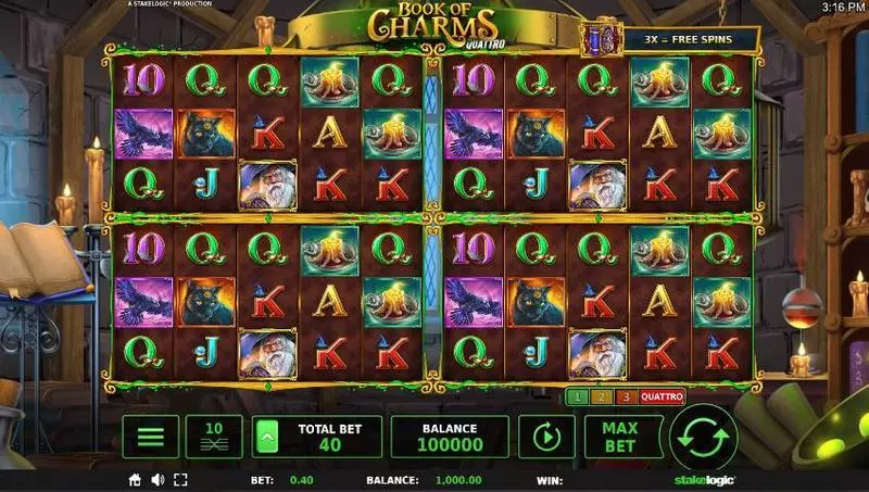 Book of Charms Free Casino Slot  with, delFree Spins