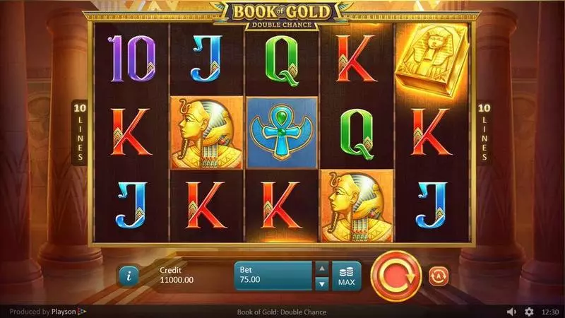 Book of Gold: Double Chance Free Casino Slot  with, delFree Spins