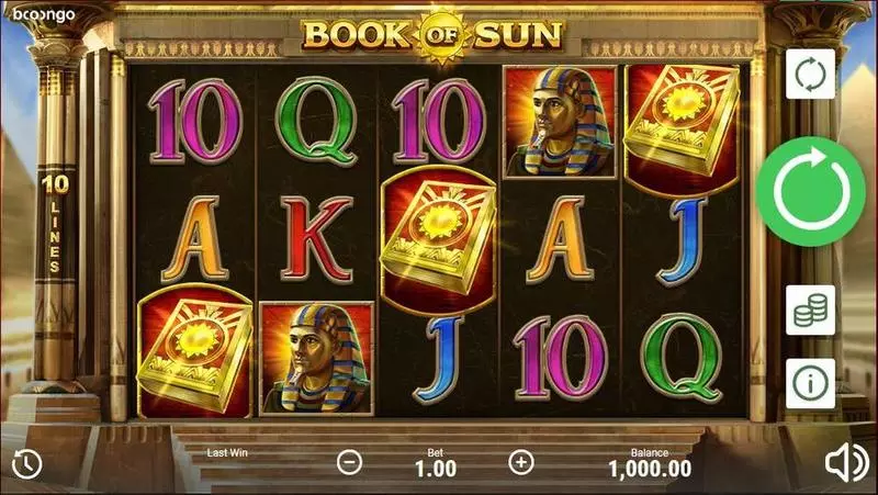 Book of Sun Free Casino Slot 