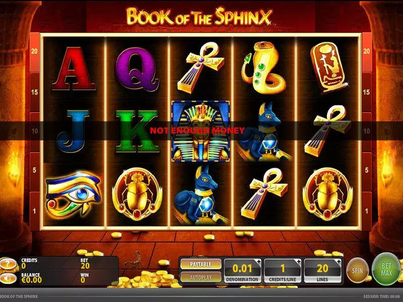 Book of the Sphinx Free Casino Slot  with, delFree Spins