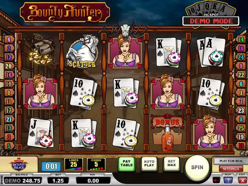 Bounty Hunter Free Casino Slot  with, delFree Spins