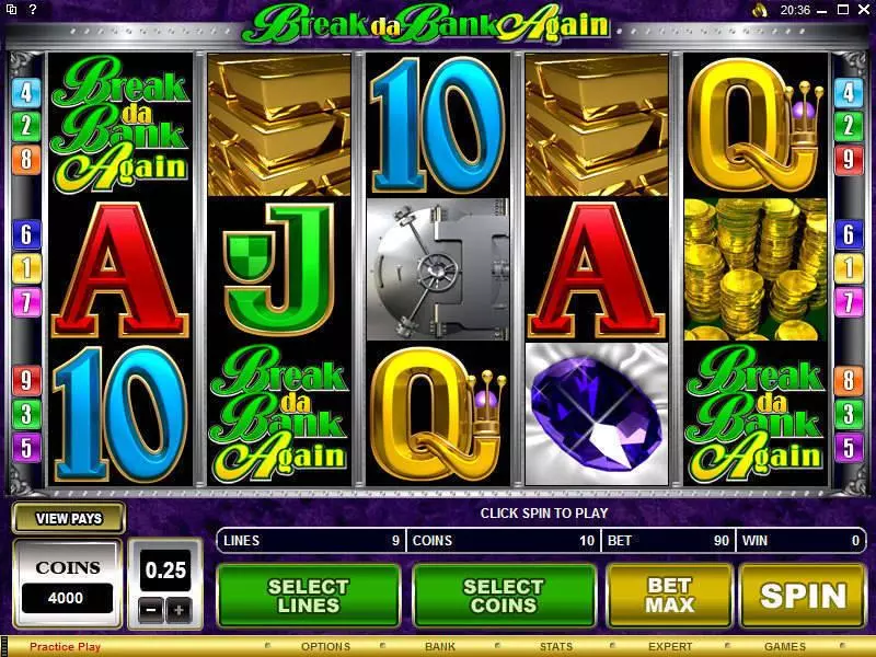 Break da Bank Again Free Casino Slot  with, delFree Spins