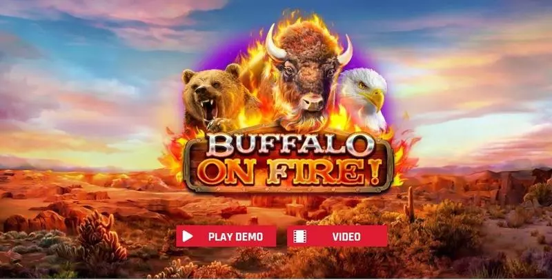 Buffalo On Fire! Free Casino Slot  with, delFree Spins