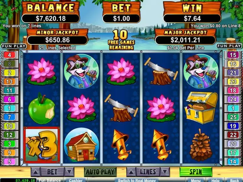 Builder Beaver Free Casino Slot  with, delFree Spins