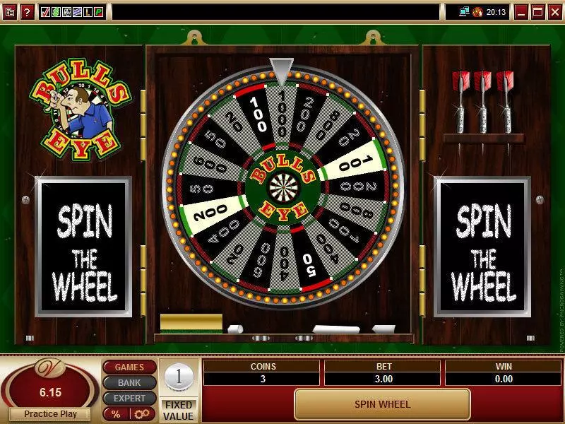 Bulls Eye Free Casino Slot  with, delSecond Screen Game