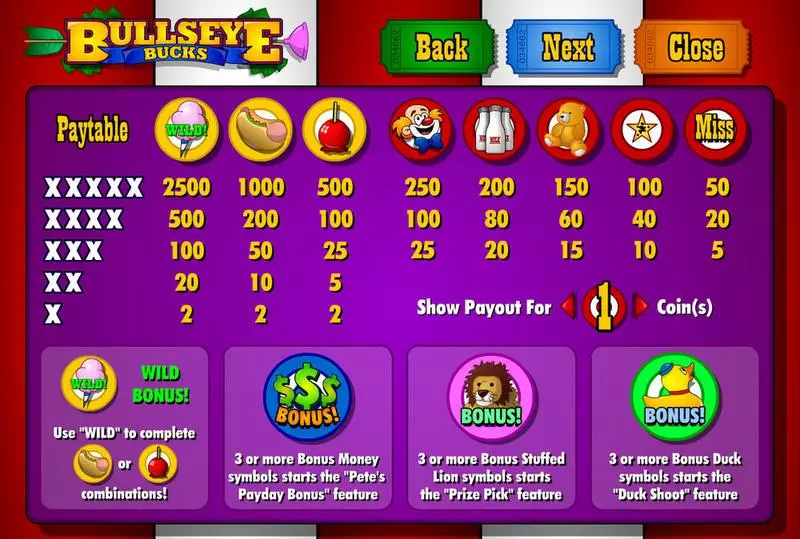 Bullseye Bucks Free Casino Slot  with, delPick a Box