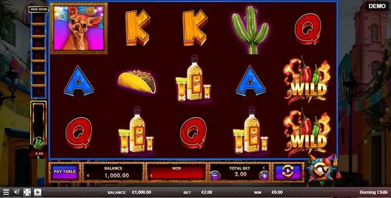 Burning Chilli Free Casino Slot  with, delMinigame
