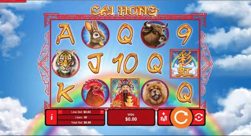Cai Hong  Free Casino Slot  with, delFree Spins