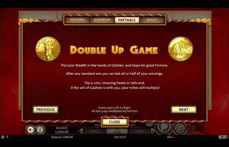 Caishen's Arrival  Free Casino Slot  with, delFree Spins