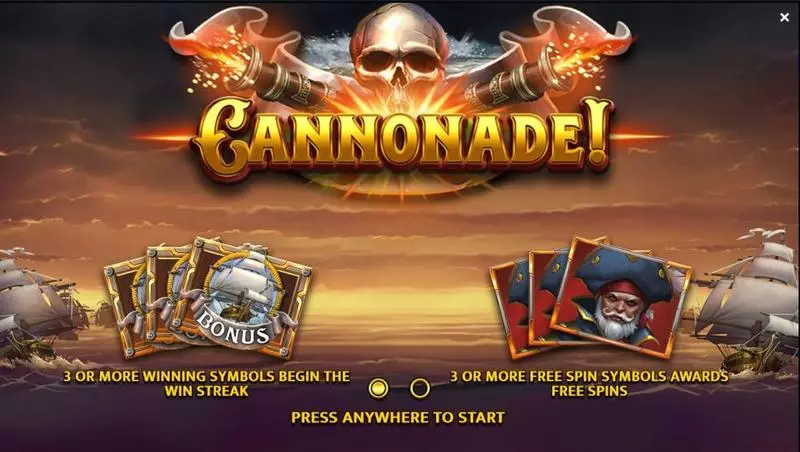 Cannonade! Free Casino Slot  with, delFree Spins