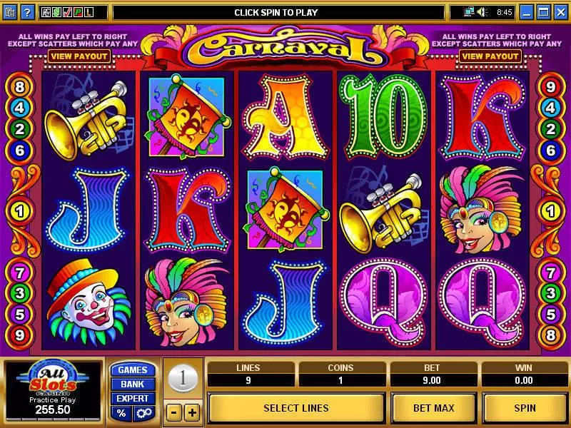Carnaval Free Casino Slot 