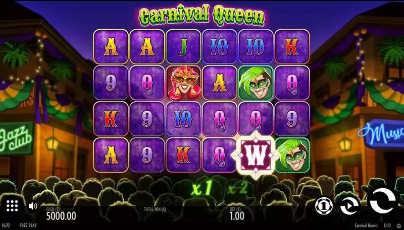 Carnival Queen Free Casino Slot 