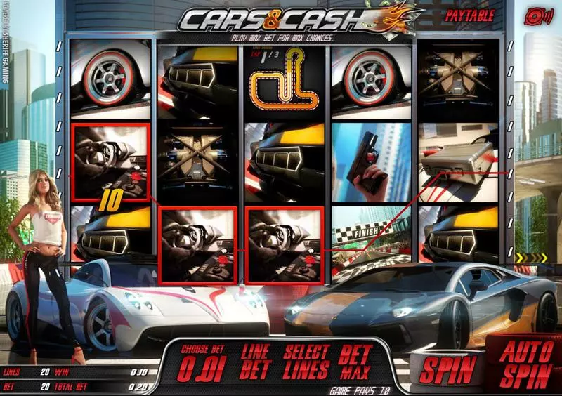 Cars & Ca$h Free Casino Slot  with, delPick a Box