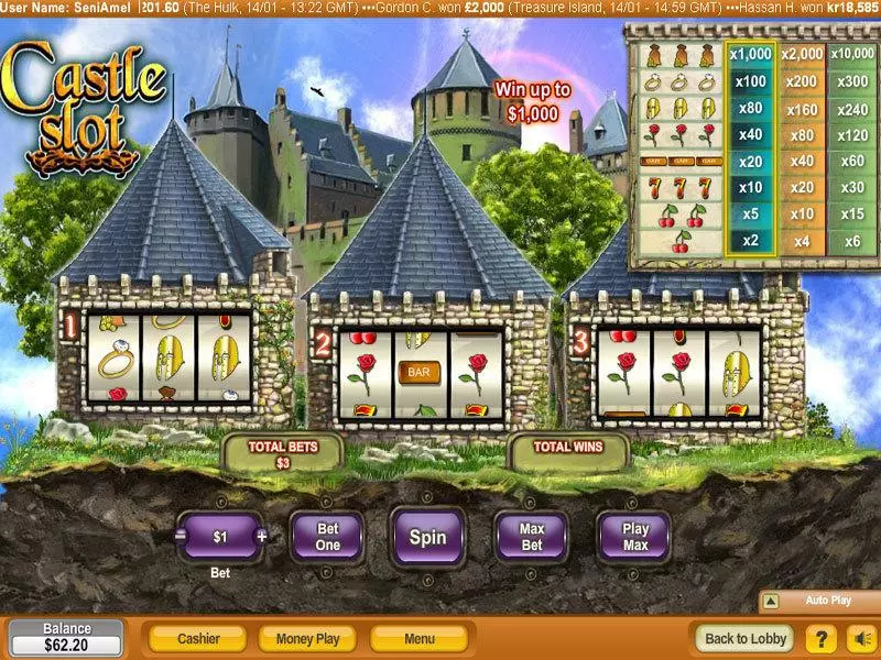 Castle Free Casino Slot 