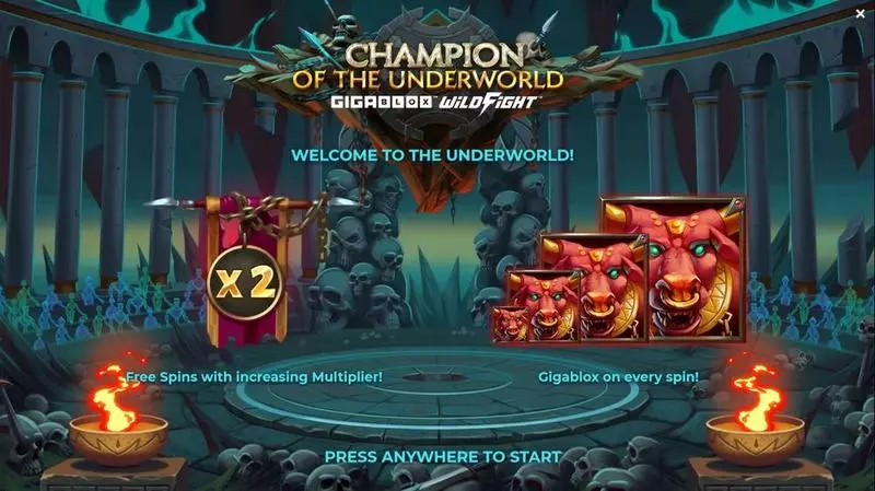 Champion of the Underworld Free Casino Slot  with, delFree Spins