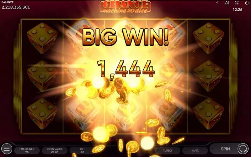 Chance Machine 20 Dice Free Casino Slot 