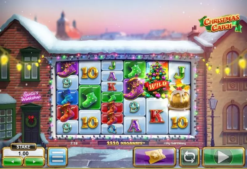 Christmas Catch Free Casino Slot  with, delFree Spins