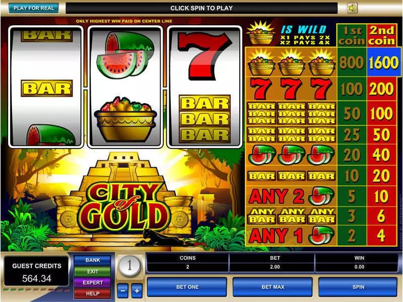 City of Gold Free Casino Slot 