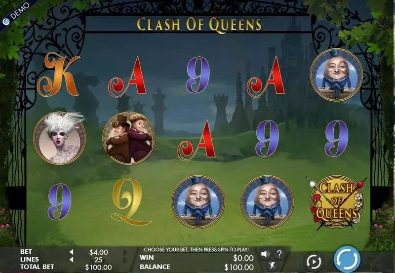 Clash of Queens Free Casino Slot  with, delFree Spins