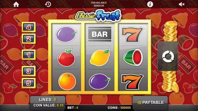 Classic Fruit Free Casino Slot 