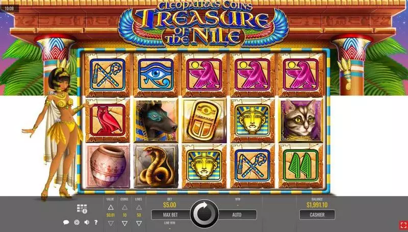 Cleopatra’s Coins: Treasure of the Nile Free Casino Slot 