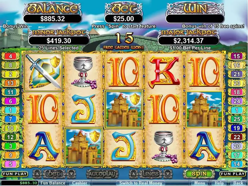 Coat of Arms Free Casino Slot  with, delFree Spins