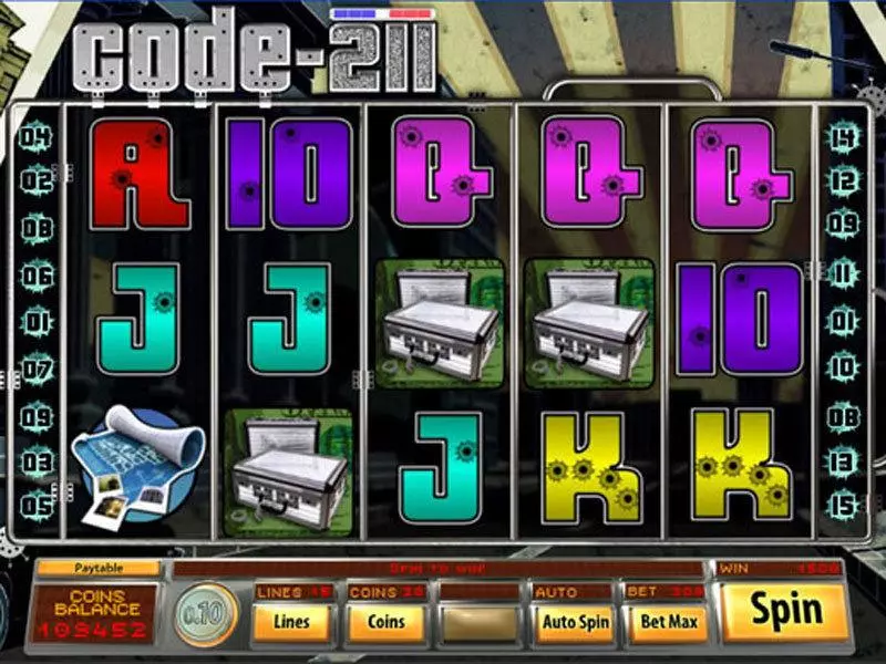 Code 211 Free Casino Slot  with, delFree Spins