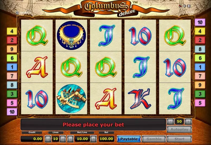 Columbus - Deluxe Free Casino Slot  with, delFree Spins