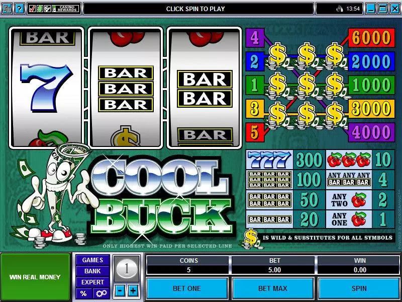 Cool Buck Mini Free Casino Slot 