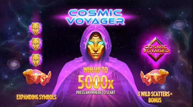 Cosmic Voyager Free Casino Slot  with, delFree Spins