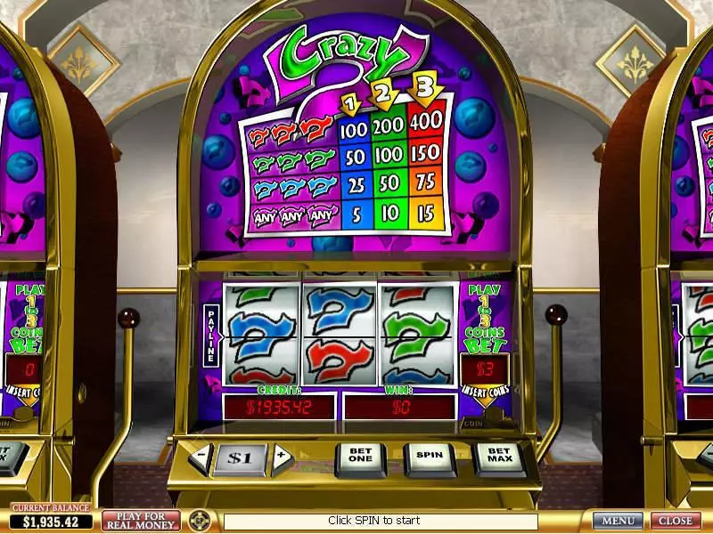 Crazy 7 Free Casino Slot 