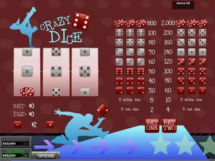 Crazy Dice Free Casino Slot 