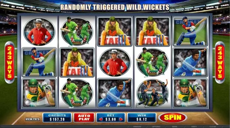 Cricket Star Free Casino Slot  with, delFree Spins