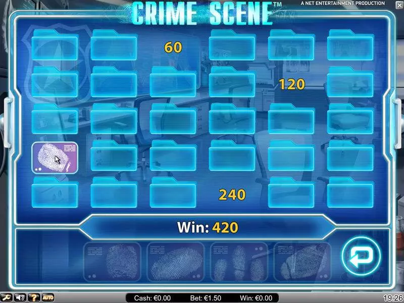 Crime Scene Free Casino Slot  with, delSecond Screen Game