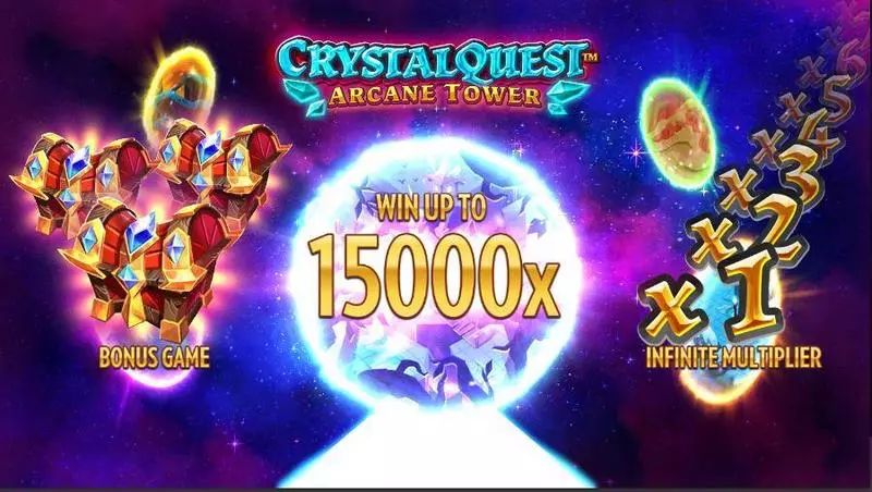Crystal Quest: ArcaneTower Free Casino Slot  with, delMultipliers