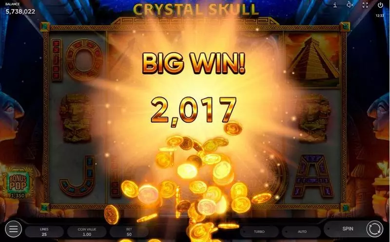 Crystal Skull Free Casino Slot  with, delMultipliers