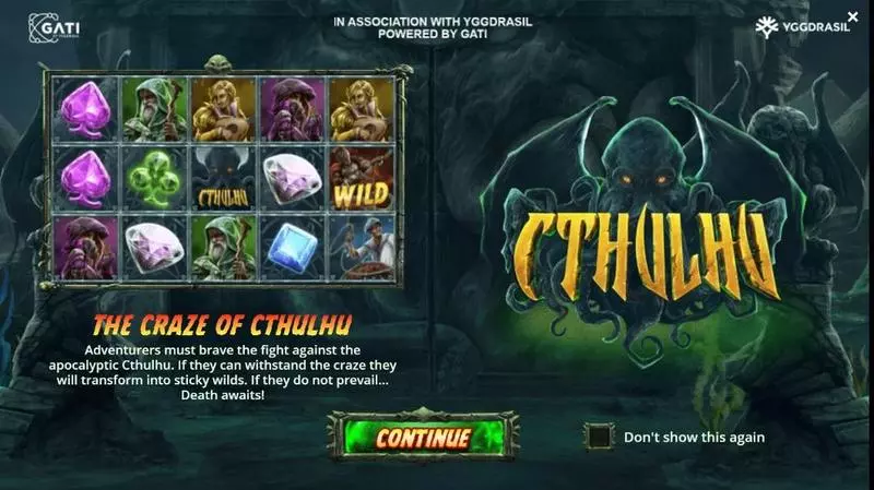 Cthulhu Free Casino Slot  with, delFree Spins