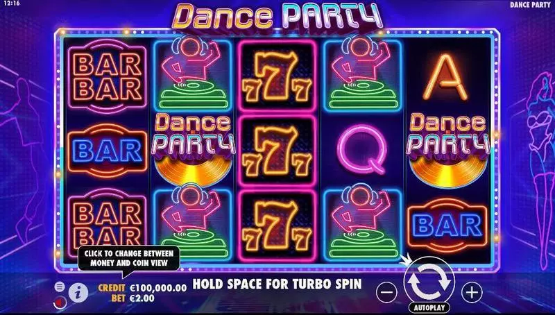 Dance Party Free Casino Slot  with, delFree Spins