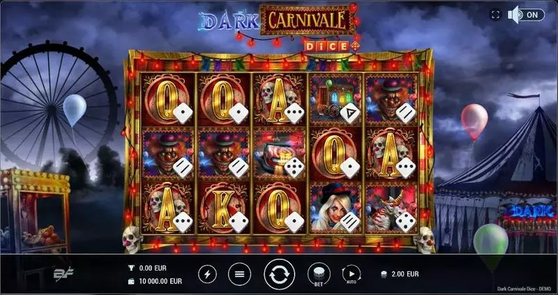 Dark Carnivale Dice Free Casino Slot  with, delFree Spins